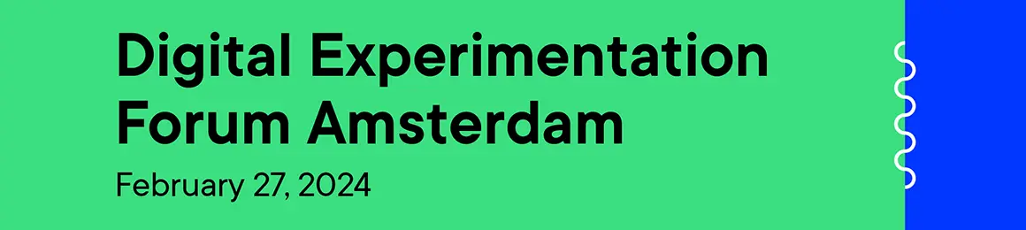 Experimentation Forum Amsterdam Footer