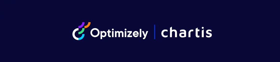 Optimizely and Chartis logo
