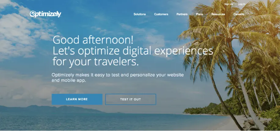 Homepage-Personalization-Travel