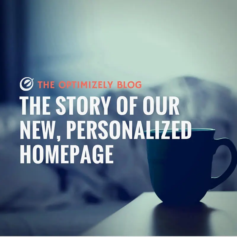 optimizely-homepage-personalization