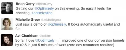 Tweets about Optimizely