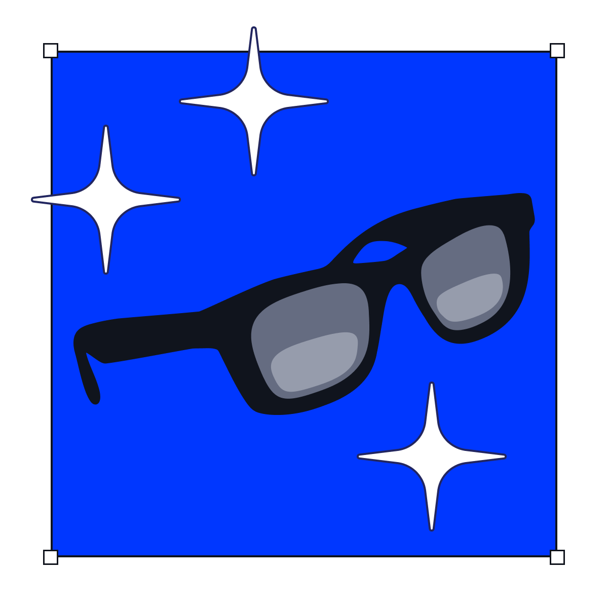 Meta glasses illustration