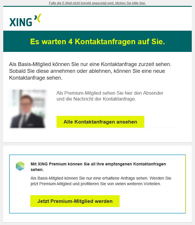 Xing Beispiel