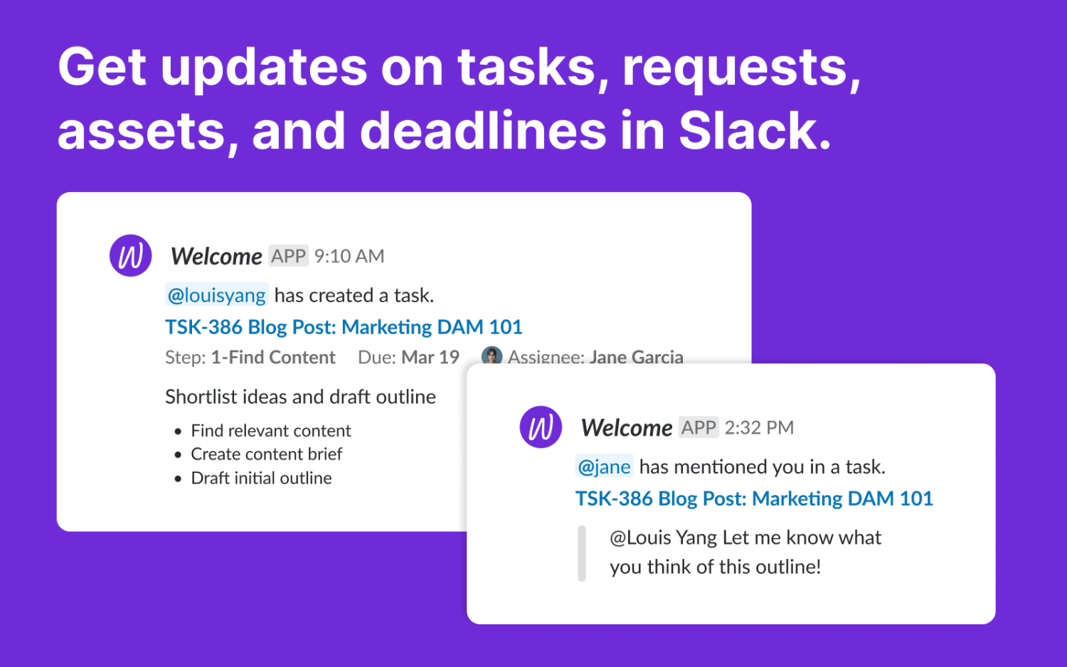 Update examples from CMP