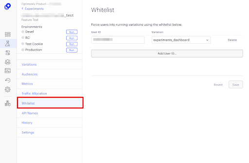 feature rollout whitelist