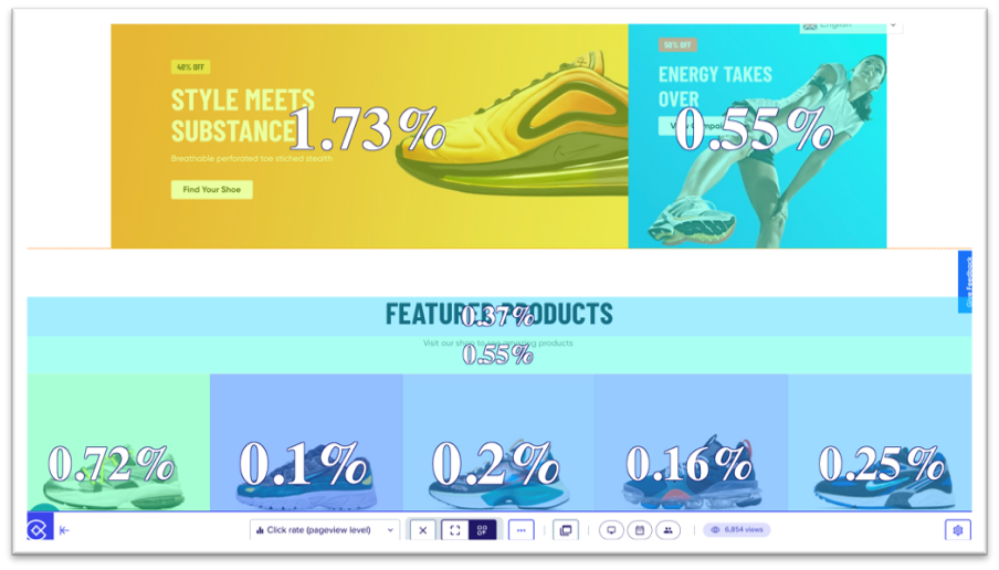 graphical user interface, website