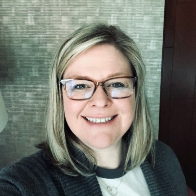 a person wearing glasses