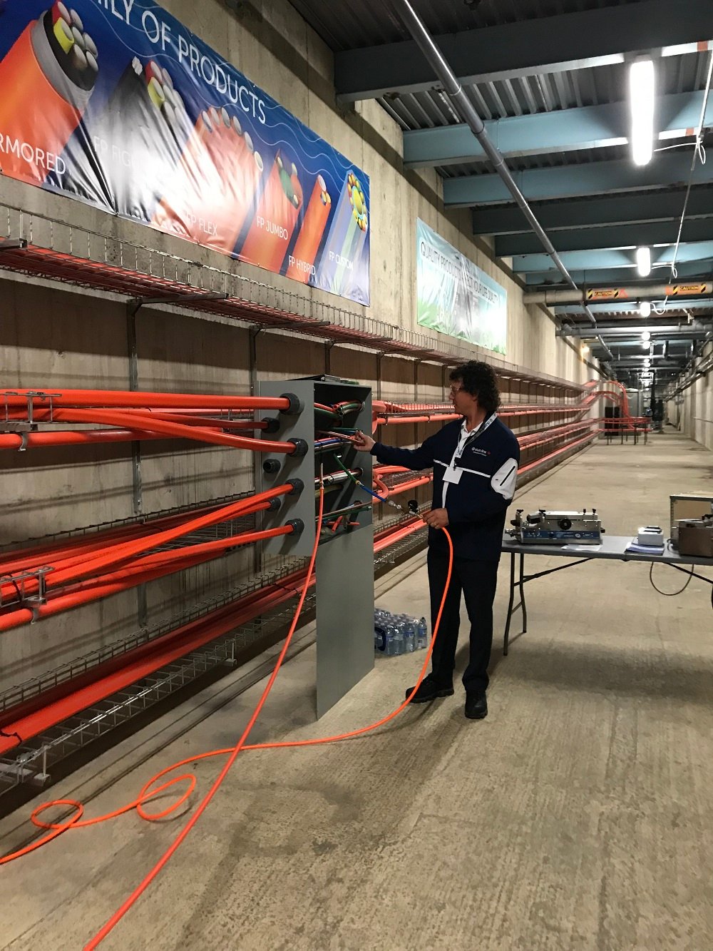 a man working in a factory