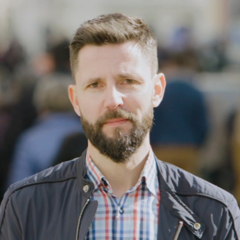 a man with a beard