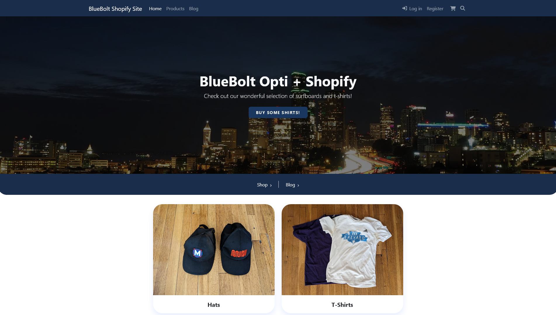 graphical user interface, website