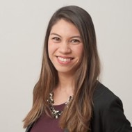 a woman smiling for the camera