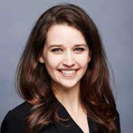 a close-up of a person smiling