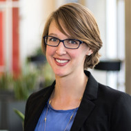 a person wearing glasses