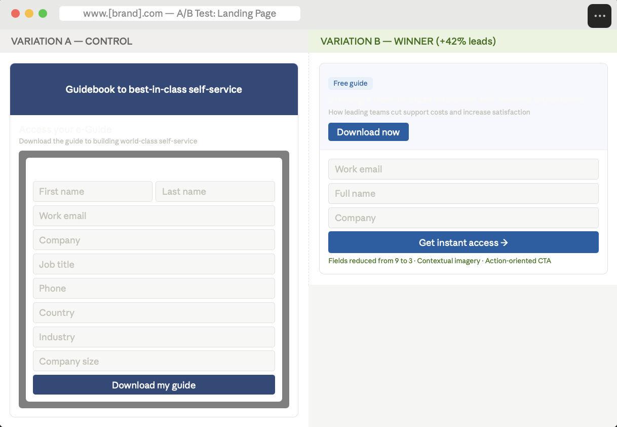 Fewer form field test