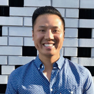a man smiling for the camera