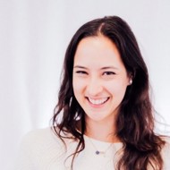 a woman smiling for the camera