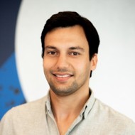 a man smiling for the camera
