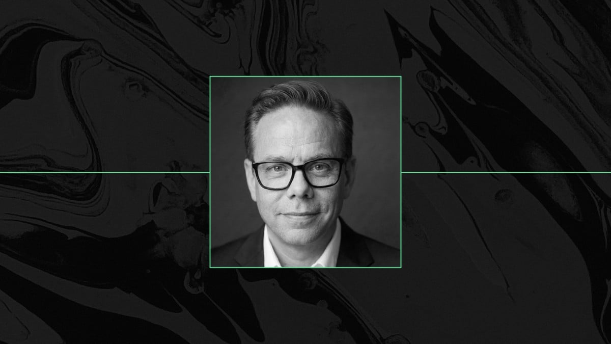 a man's face on a piece of paper