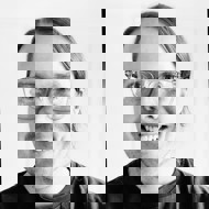 a man wearing glasses