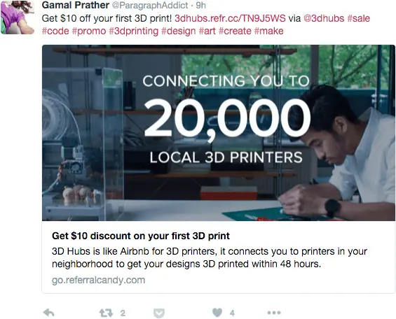 20k local 3d printers tweet