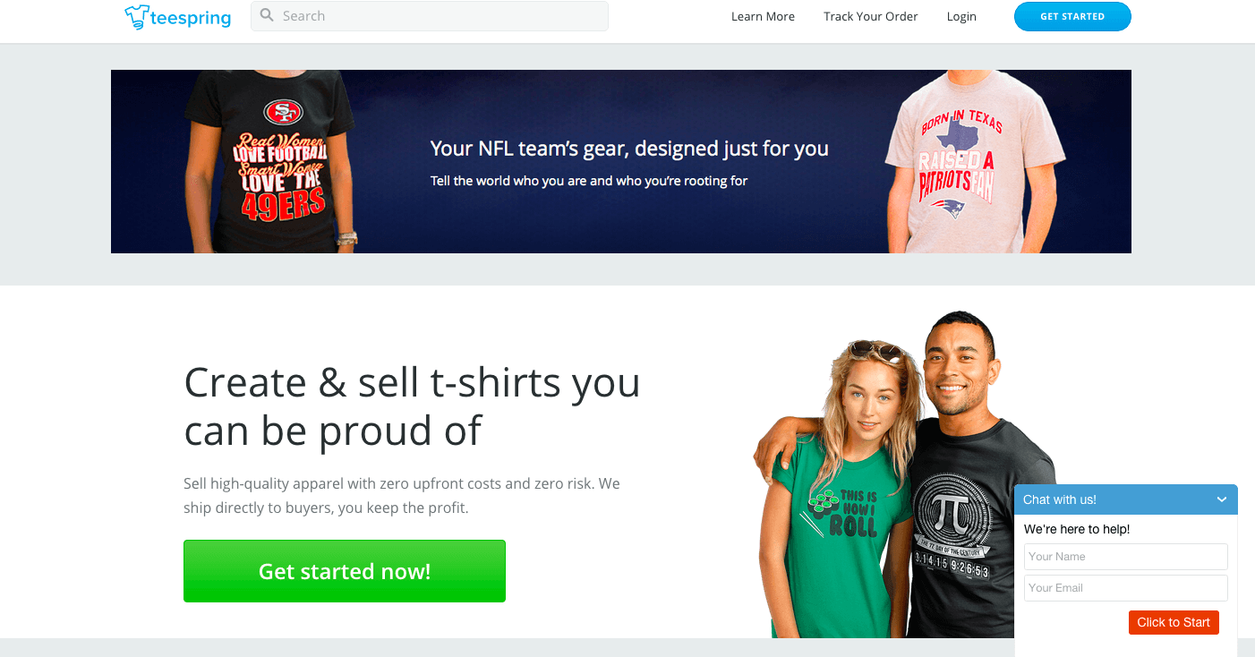 teespring-online-surveys-homepage