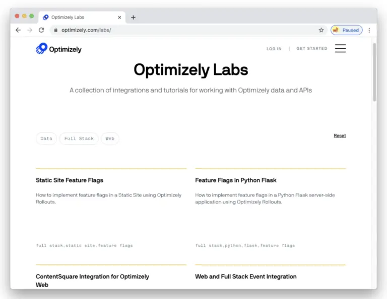 Optimizely Labs