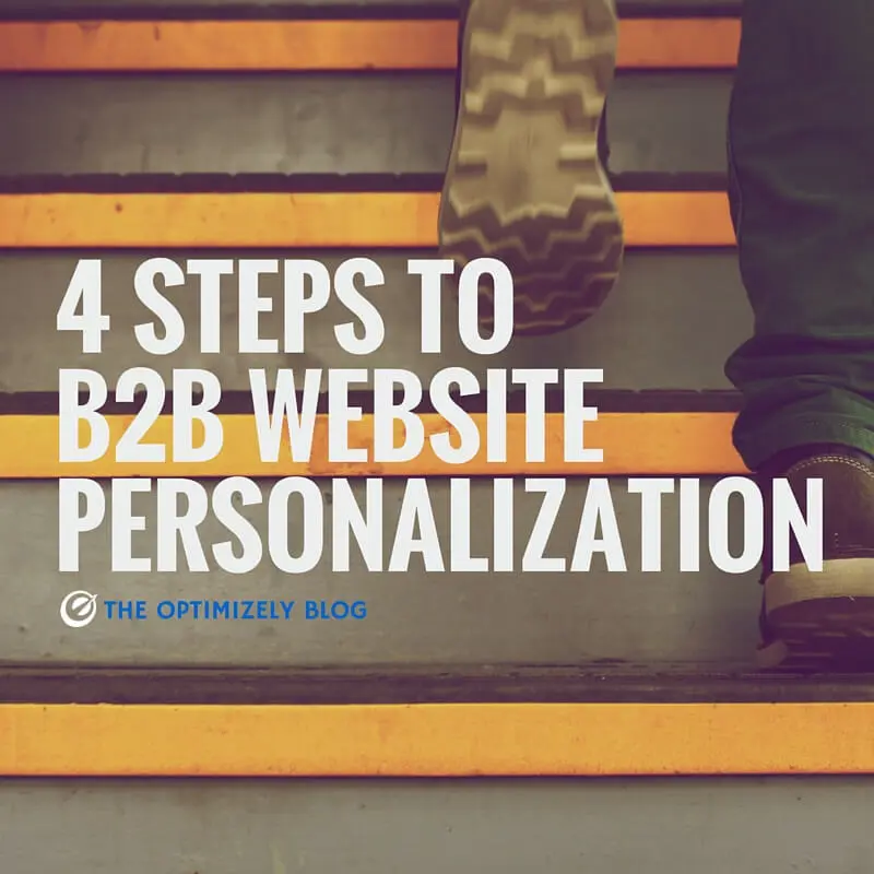b2b website personalization image