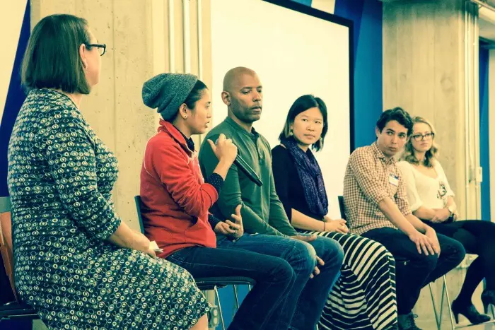 diversity in tech panel at optimizely