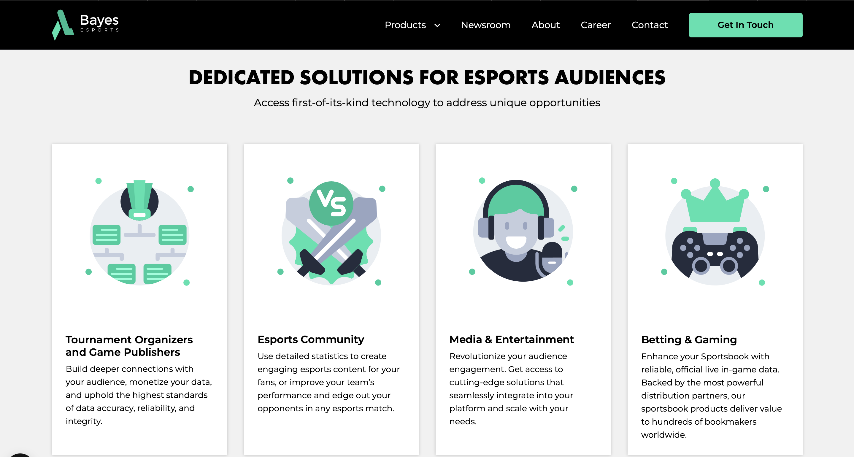 bayes esports home page