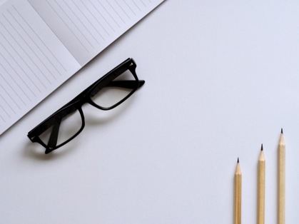 a pair of glasses